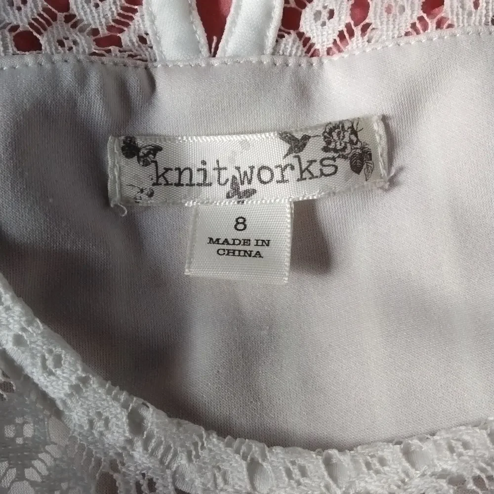 KnitWorks Girls' Dress Sz8